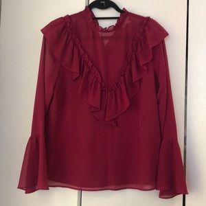 bell sleeve top